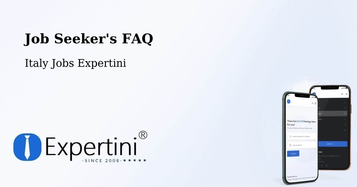 Job Seeker FAQ – Azzio - Italy Jobs Expertini
