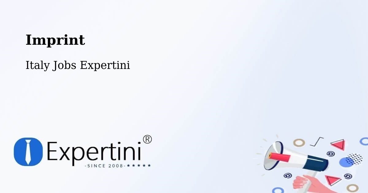 Imprint - Italy Jobs Expertini