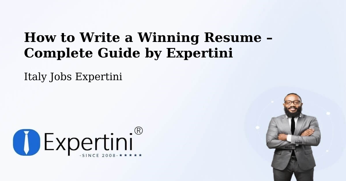 Resume Writing Guide for Job Seekers – Azzio - Azzio, Italy Jobs Expertini